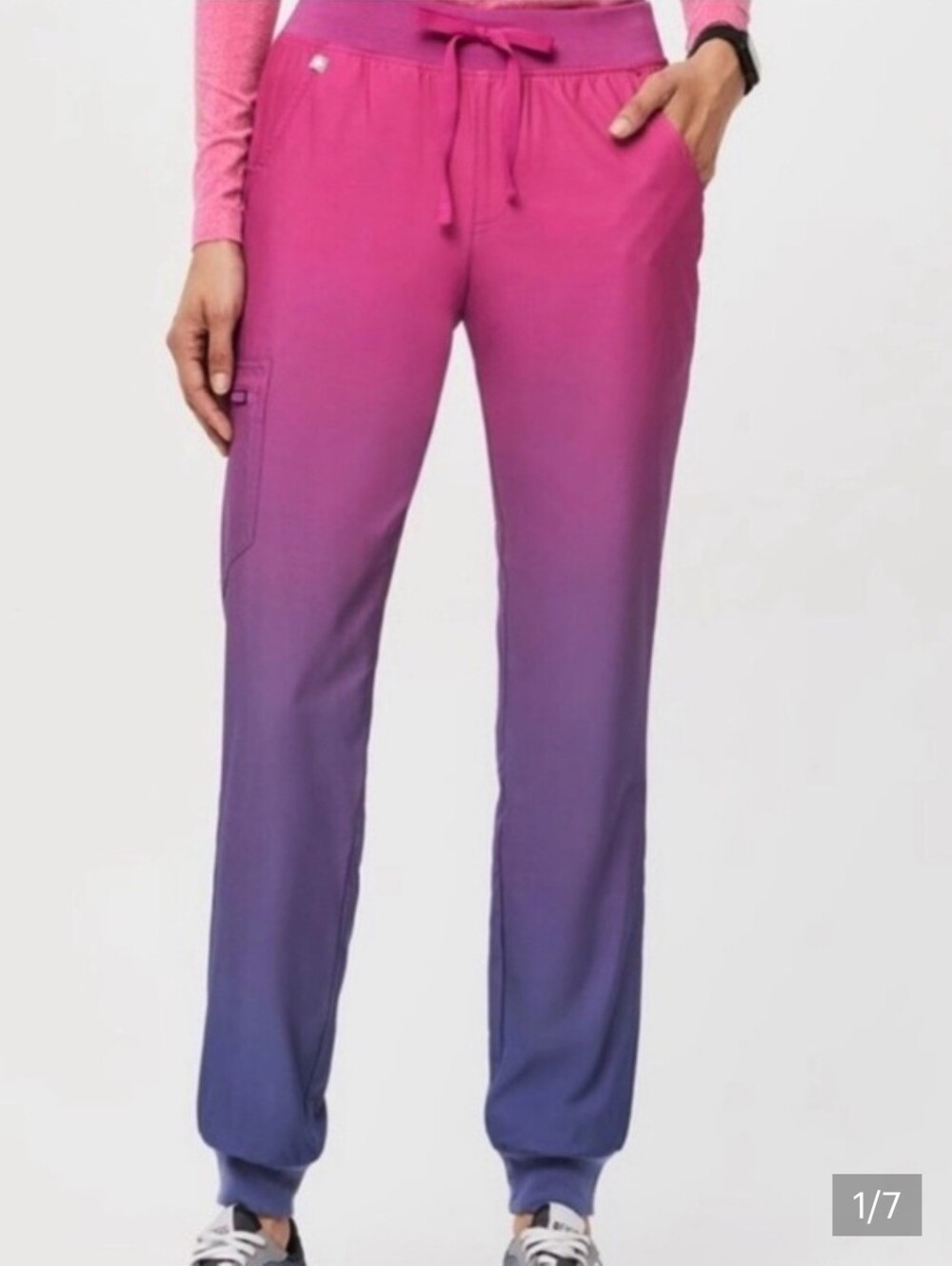 Figs Zamora FREEx Lined Jogger Ombre Sunset Small
